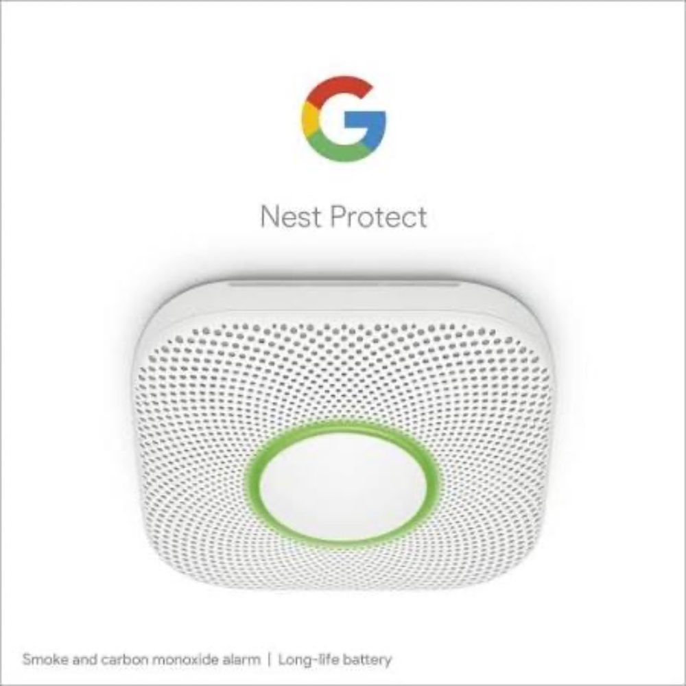 NWT Google Nest Protect Smoke Alarm Carbon Monoxide S3000BWES Battery Operated